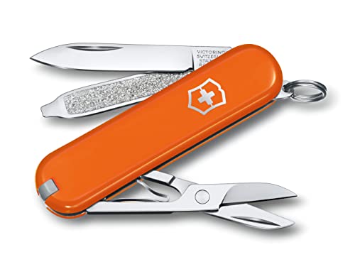 Victorinox taschenmesser classic sd klein, 7 funktionen, klinge, schere, nagelfeile