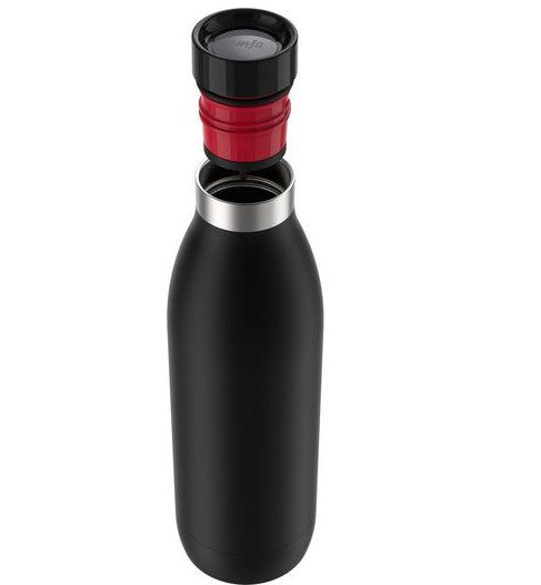 Emsa Bludrop Color trinkflasche 0,7l schwarz, günstig kaufen für 18,99