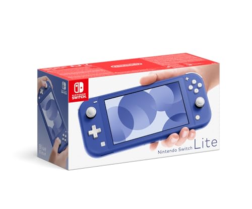 nintendo switch lite blau tragbare spielekonsole für unterwegs