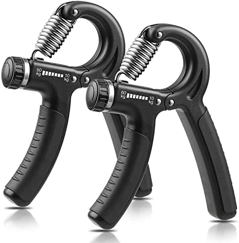 niyikow handtrainer grip trainer 2er set unterarmtrainer einstellbarer widerstand 10-60kg