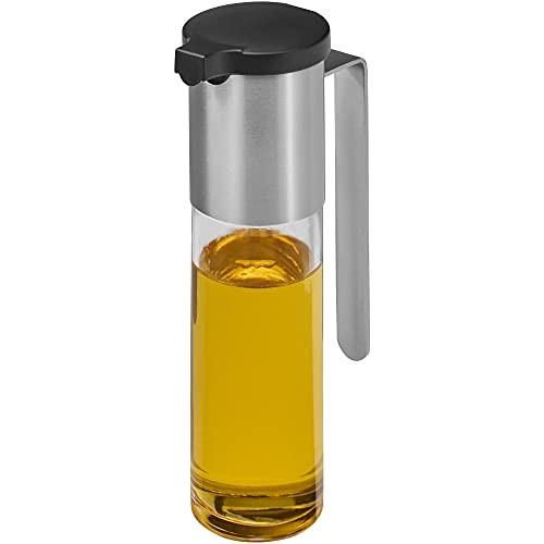 WMF Essig-Ölspender 120ml, Dosierer mit Aromadeckel, Glas, Cromargan Edelstahl