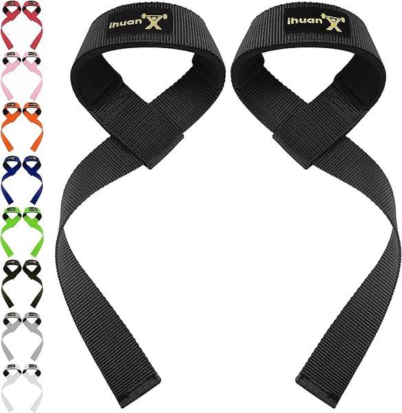 zughilfen krafttraining lifting straps, handgelenk bandagen für fitness, wrist wrap