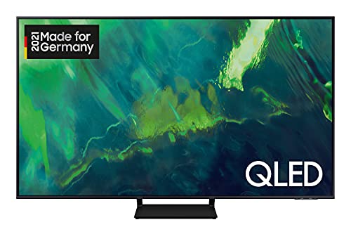 Samsung QLED 4K Q70A TV 85 Zoll, Motion Xcelerator Turbo+, 2021, Smart TV mit Ultra-HD Bildqualität