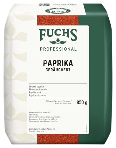 fuchs professional paprika geräuchert 850 g gewürz für dips marinaden gulasch