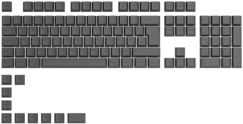 glorious iso de keycaps 115x schwarz blau  für mechanische tastaturen