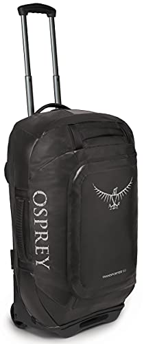 Osprey rolling transporter 60 duffel bag schwarz unisex, Erwachsene, black, O/S