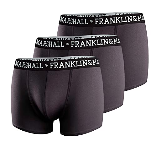 franklin & marshall boxer black/white I101290 l