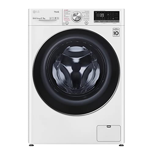 lg electronics waschtrockner v7wd96h1a 9 kg waschen 6 kg trocknen wi-fi steam