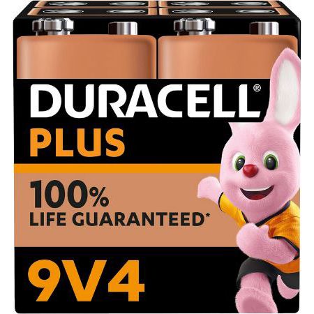 duracell plus 9V blockbatterie 4er pack ab 8,83 statt 13