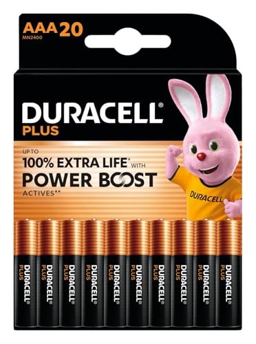 DURACELL AA Alkaline-Batterien 1,5 V (20er-Pack)