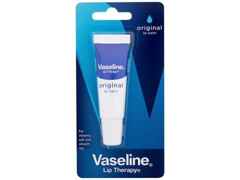 vaseline lippenbalsam 10g für trockene lippen, feuchtigkeitsspender