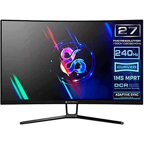 monitor gaming newskill icarus 27" fhd 240hz, ideal für spiele