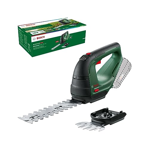 bosch akku grasschere advanced shear 18v-10, kein akku, schneider bis 85 m
