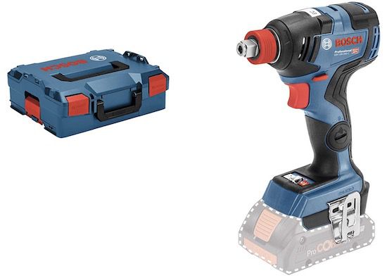 bosch gdx 18v-200 akku-schlagschrauber solo in l-boxx für 140,25