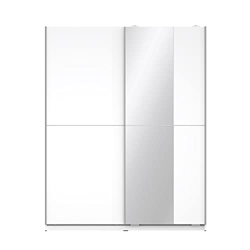 Forte WINNER Schrank 150 cm weiß, 190,5 cm hoch, 61 cm tief