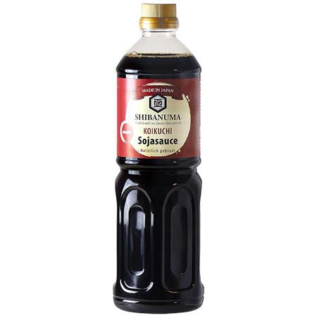 shibanuma koikuchi sojasoße 1 liter dunkle sojasauce aus japan 4,74