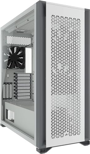 corsair 7000d airflow gehäuse, full-tower, großer innenraum, weiß