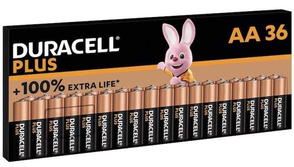 duracell plus aa batterien 36er pack günstig ab 23,93 statt 32