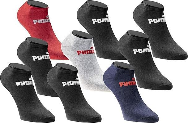 puma sneakersocken 18er pack für 24,99 euro, nur 1,39 euro pro paar