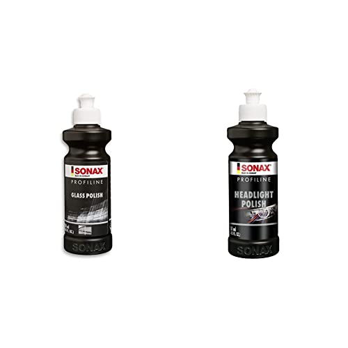 sonax profiline glasspolish 250 ml & headlightpolish 250 ml für sche headlights