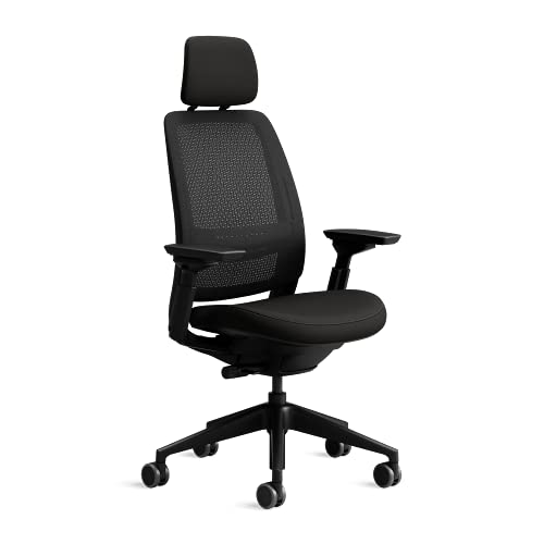 Steelcase Series 2 Ergonomischer Bürostuhl Onyx Schwarz 72 x 64 x 127 cm