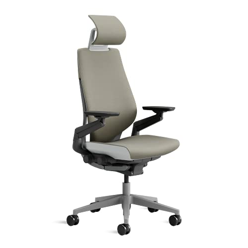 steelcase gesture ergonomischer bürostuhl trüffel 66 x 62,5 x 107 cm