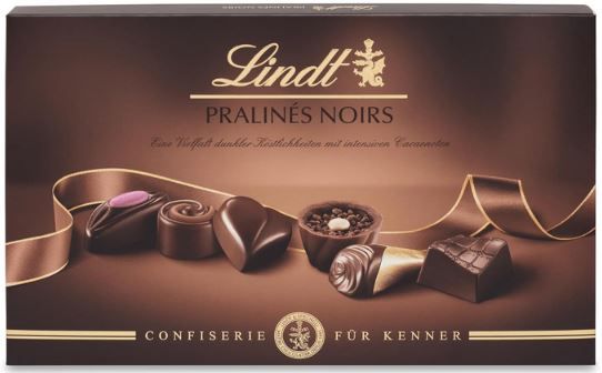 lindt noirs pralinen 20 stk 200g für 7,69 euro statt 10 euro