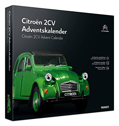 citroen 2cv adventskalender grün - franzis 55154