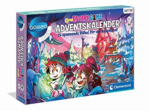 galileo escape game adventskalender mit 24 rätseln für kinder ab 8 jahren