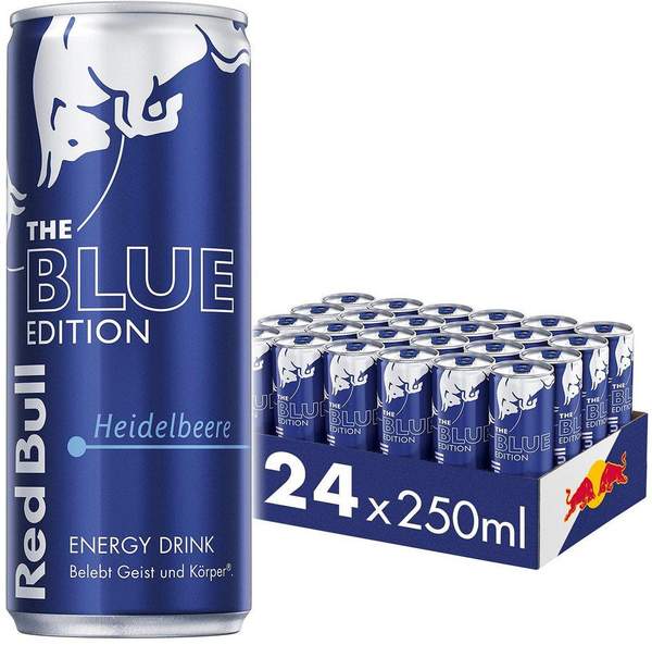 Produktbild: red bull blue edition heidelbeere 24x 0,74 pro dose, nur 17,81