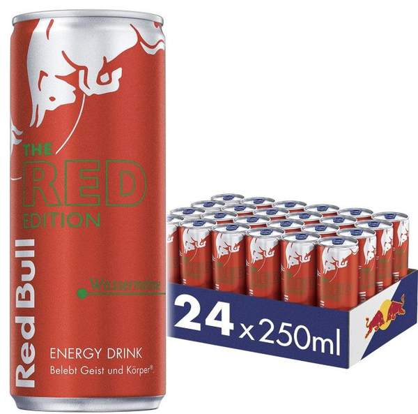 red bull energy drink wassermelone 24x für 19 euro, nur 0,79 euro pro dose