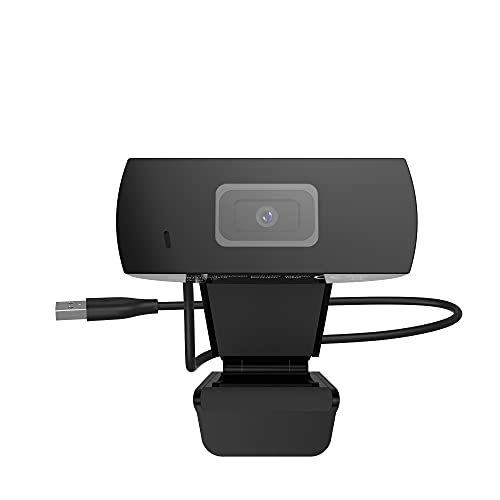 xlayer webcam 1080p full hd mit mikrofon, plug & play, 70 sichtfeld, usb, kompatibel mit windows, mac, skype, zoom, teams