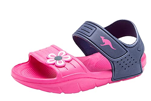 kangaroos sandalen unisex kangaswim ii daisy pink dk navy 35 eu