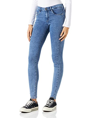 only onlrain life skinny jeans Damen 15129693 medium blue denim S/32