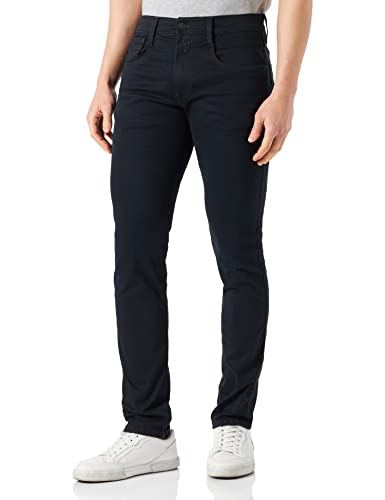 Replay Slim Fit Jeans Herren Anbass Hyperflex Re-Used X-Lite