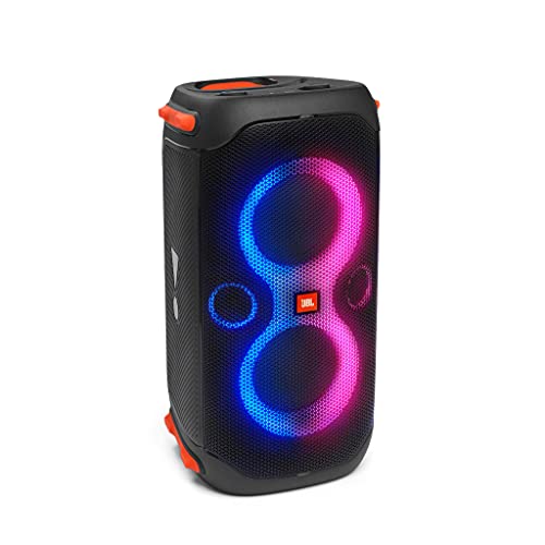 jbl partybox 110 bluetooth lautsprecher mit lichteffekten, mobile musikbox, schwarz