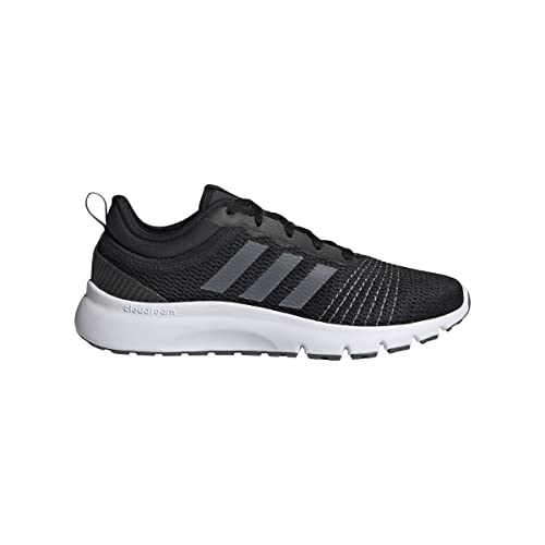 adidas damen fluidup schuhe low schwarz/weiß/grau 36 eu