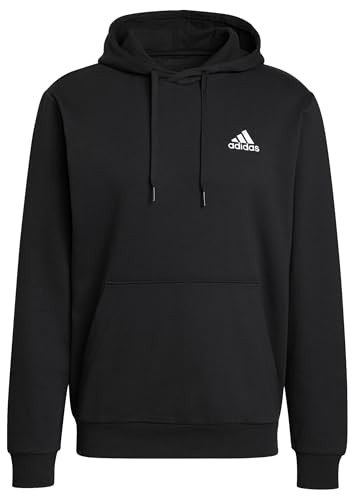 Produktbild: adidas fleece hoody schwarz größe m, ideal für sport und freizeit