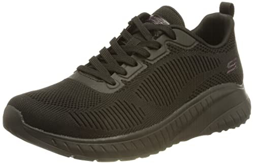 Skechers Bobs Squad Chaos Damen Sportschuhe Schwarz 38 EU