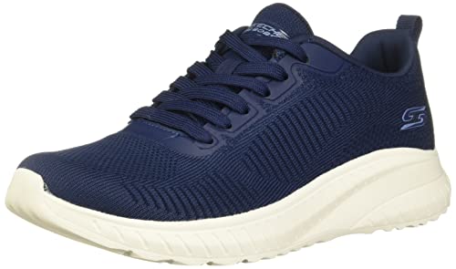Skechers Damen Bobs Squad Chaos Face-Off-Sneaker Marineblau Gr. 35-41