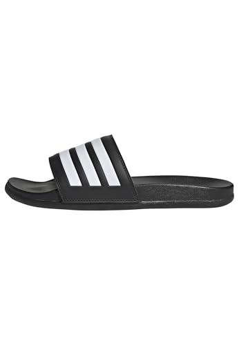 adidas adilette comfort slides unisex für entspannte Füße, schwarz