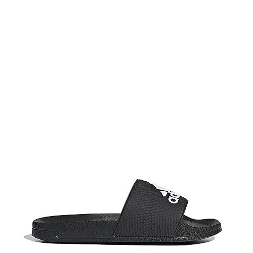 adidas adilette shower slides unisex 38 core black cloud white