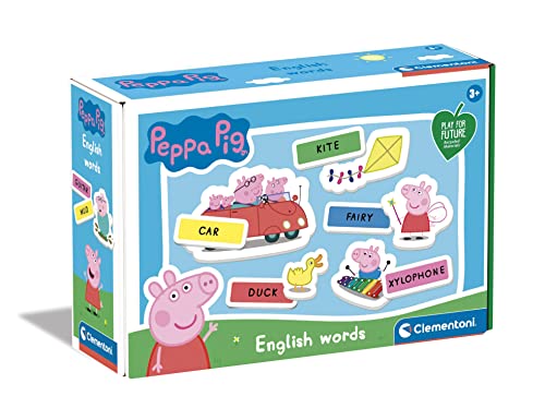 Clementoni 16352 English Words  Peppa Pig Lernspiel für Englisch Kenntnisse