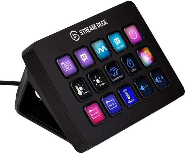 elgato stream deck mk.2 controller für streaming, 119,99 (statt 144)