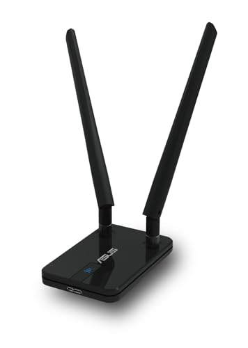 asus usb-ac58 usb adapter ac1300 dual band mit zwei antennen und usb verlängerung