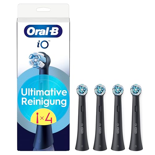 Produktbild: oral-b iO aufsteckbürsten - ersatzbürsten für elektrische zahnbürsten, schwarz, pack