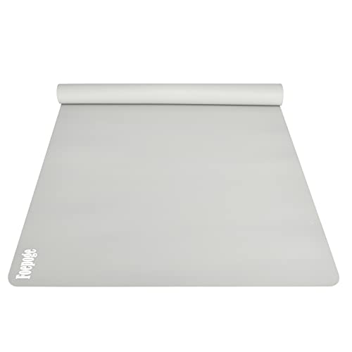 foepoge silikonmatte groß 80 x 60 cm für harzguss, hitzebeständige unterlage, grau