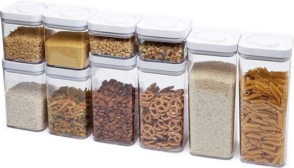 amazon basics lebensmittelbehälter set 10er 28,83 euro statt 40,78 euro