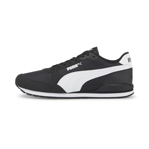 puma sneaker unisex st runner v3 nl, schwarz-weiß, 39 eu