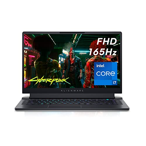 alienware x15 r1 gaming laptop mit qwertz tastatur, lunar light
